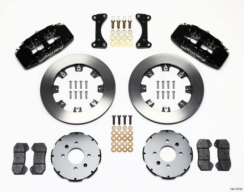 Wilwood Dynapro 6 Front Hat Kit 12.19in 94-01 Honda/Acura w/262mm Disc Wilwood Dynapro 6 Front Hat Kit 12.19in 94-01 Honda/Acura w/262mm Disc