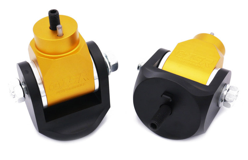 ISR Performance Billet Engine Mount Set with Solid Bushings - Nissan 370Z/G37 Z34 ISR Performance Billet Engine Mount Set with Solid Bushings - Nissan 370Z/G37 Z34
