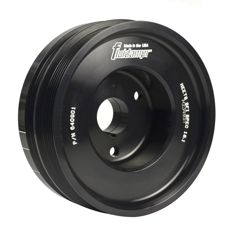 Fluidampr 03-06 Nissan 350Z VQ35DE V6 Steel Internally Balanced Damper Fluidampr 03-06 Nissan 350Z VQ35DE V6 Steel Internally Balanced Damper