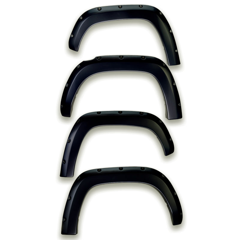 EGR 14+ Chev Silverado 5ft Bed Bolt-On Look Color Match Fender Flares - Set - Black EGR 14+ Chev Silverado 5ft Bed Bolt-On Look Color Match Fender Flares - Set - Black