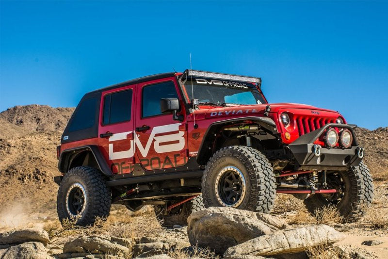 DV8 Offroad 07-18 Jeep Wrangler JK Front & Rear Flat Tube Fenders DV8 Offroad 07-18 Jeep Wrangler JK Front & Rear Flat Tube Fenders