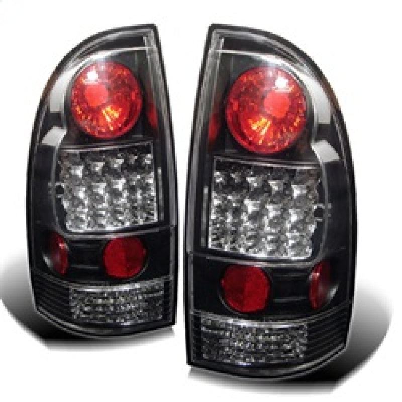 Spyder Toyota Tacoma 05-15 LED Tail Lights Black ALT-YD-TT05-LED-BK Spyder Toyota Tacoma 05-15 LED Tail Lights Black ALT-YD-TT05-LED-BK