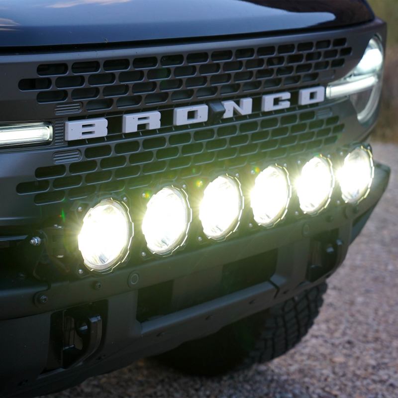 KC HiLiTES 21+ Ford Bronco 39in. Gravity LED Pro6 Light Bar Kit Front Bumper KC HiLiTES 21+ Ford Bronco 39in. Gravity LED Pro6 Light Bar Kit Front Bumper