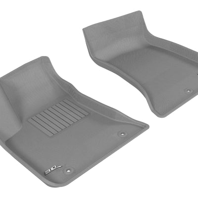 3D MAXpider 2011-2020 Dodge/Chrysler Charger Rwd/300/300C Rwd Kagu 1st Row Floormat - Gray