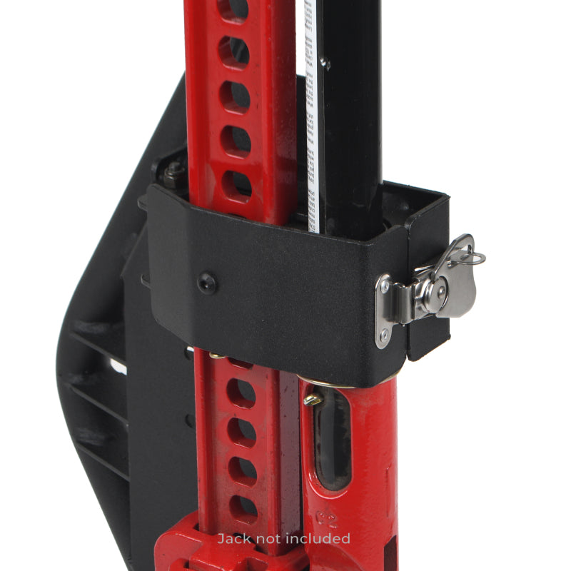 Go Rhino 18-24 Jeep Wrangler JL/JLU/JT Front Fender Jack Mount for Hi-Lift Jack - Tex. Blk Go Rhino 18-24 Jeep Wrangler JL/JLU/JT Front Fender Jack Mount for Hi-Lift Jack - Tex. Blk