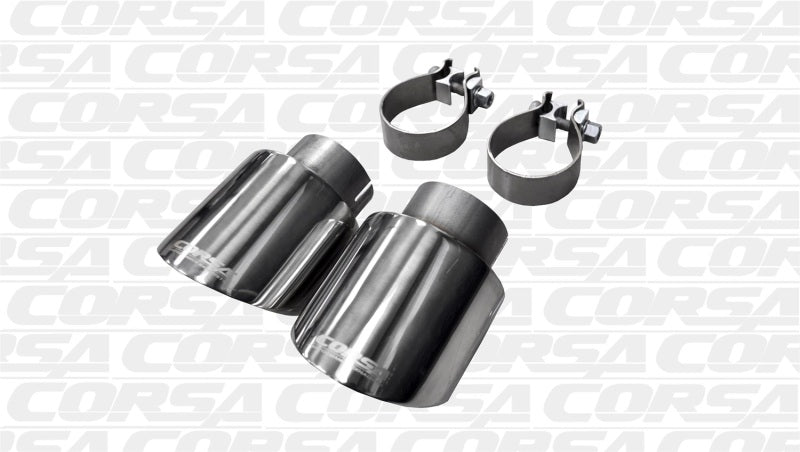 Corsa 10-14 Volkswagen R Mk6 Polished Two 4.0in Polished Pro-Series Tips Corsa 10-14 Volkswagen R Mk6 Polished Two 4.0in Polished Pro-Series Tips