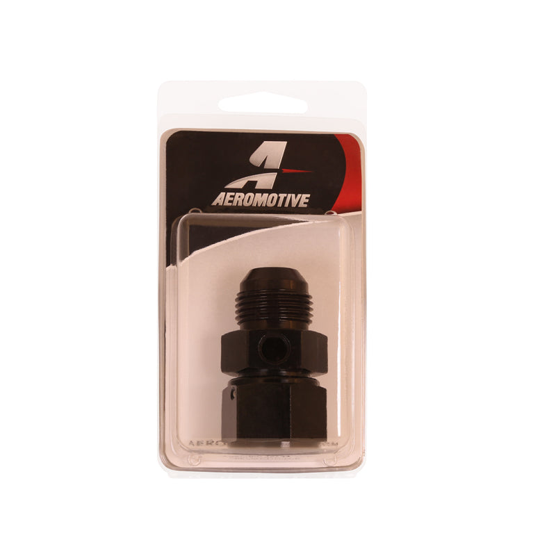 Aeromotive Adapter - AN-12 Male to Female - 1/8-NPT Port Aeromotive Adapter - AN-12 Male to Female - 1/8-NPT Port