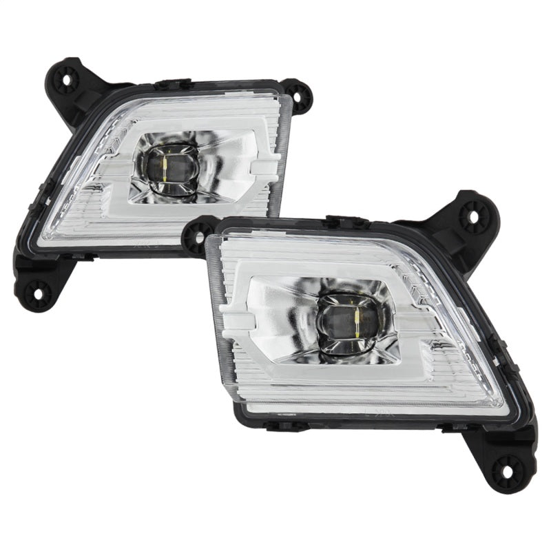 Spyder 19-20 Chevy Silverado 1500 OEM Style Full LED Fog Light w/Switch - Clear (Wont Fit RPO U12) Spyder 19-20 Chevy Silverado 1500 OEM Style Full LED Fog Light w/Switch - Clear (Wont Fit RPO U12)