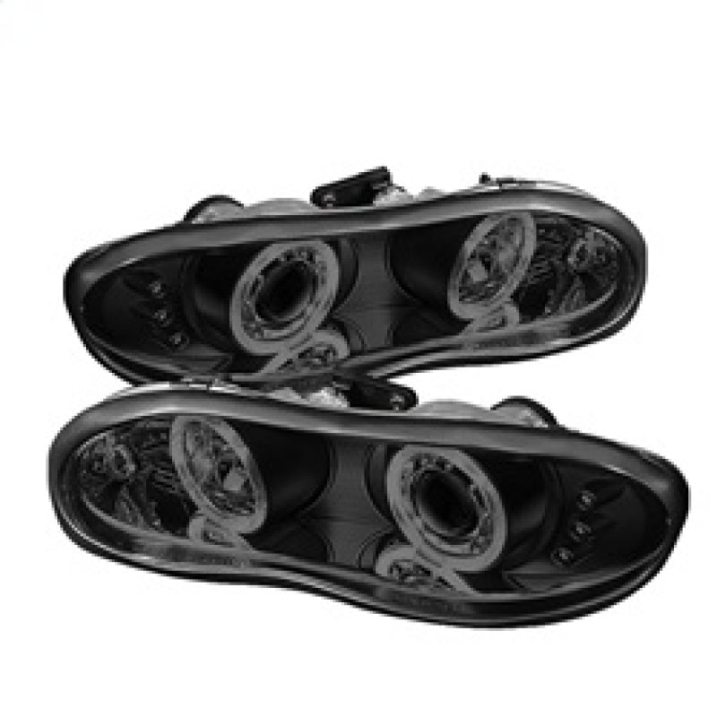 Spyder Chevy Camaro 98-02 Projector Headlights LED Halo LED Blk Smke - Low H1 PRO-YD-CCAM98-HL-BSM Spyder Chevy Camaro 98-02 Projector Headlights LED Halo LED Blk Smke - Low H1 PRO-YD-CCAM98-HL-BSM