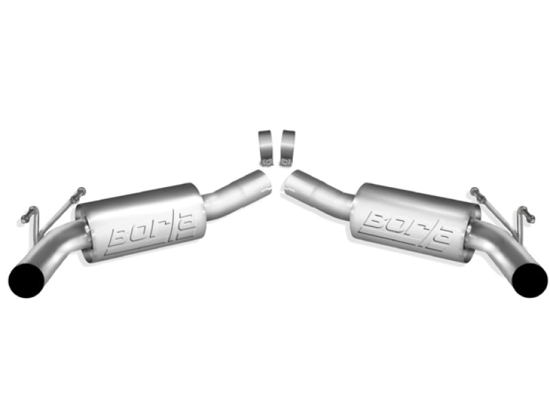 Borla 2010 Camaro 6.2L ATAK Exhaust System w/o Tips works With Factory Ground Effects Package (rear Borla 2010 Camaro 6.2L ATAK Exhaust System w/o Tips works With Factory Ground Effects Package (rear