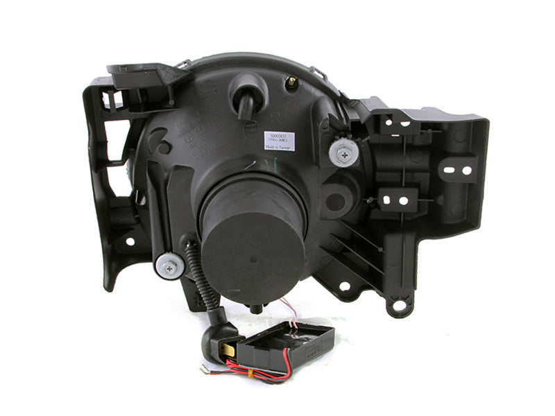 ANZO 2007-2013 Toyota Fj Cruiser Projector Headlights w/ Halo Chrome ANZO 2007-2013 Toyota Fj Cruiser Projector Headlights w/ Halo Chrome