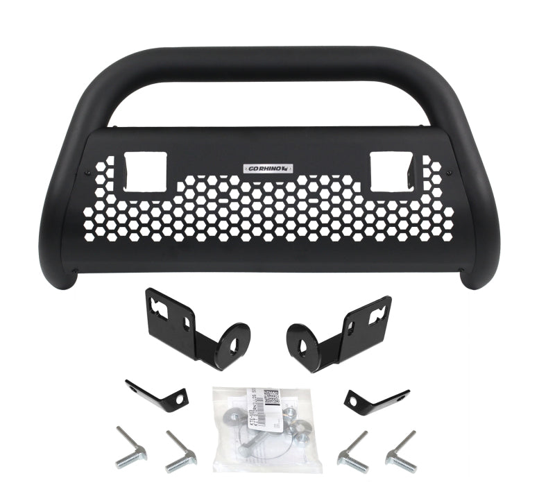 Go Rhino 16-19 Chevy 1500 LD (Classic) RC2 LR 2 Lights Complete Kit w/Front Guard + Brkts Go Rhino 16-19 Chevy 1500 LD (Classic) RC2 LR 2 Lights Complete Kit w/Front Guard + Brkts