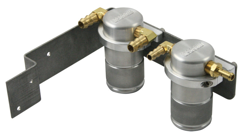 Moroso 08-14 Subaru WRX Air/Oil Separator Catch Can - Small Body - Billet Aluminum Moroso 08-14 Subaru WRX Air/Oil Separator Catch Can - Small Body - Billet Aluminum