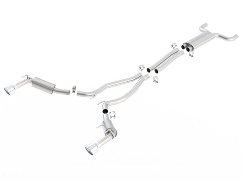 Borla 14-15 Chevy Camaro SS / ZL1 SS Single Catback Exhaust System w/ Single Rear Exit Borla 14-15 Chevy Camaro SS / ZL1 SS Single Catback Exhaust System w/ Single Rear Exit