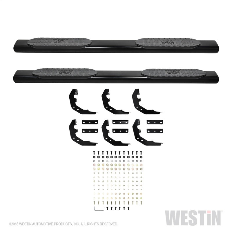 Westin 19-22 RAM 1500 Quad Cab (Excl. Classic) PRO TRAXX 6 Oval Nerf Step Bars - Blk Westin 19-22 RAM 1500 Quad Cab (Excl. Classic) PRO TRAXX 6 Oval Nerf Step Bars - Blk