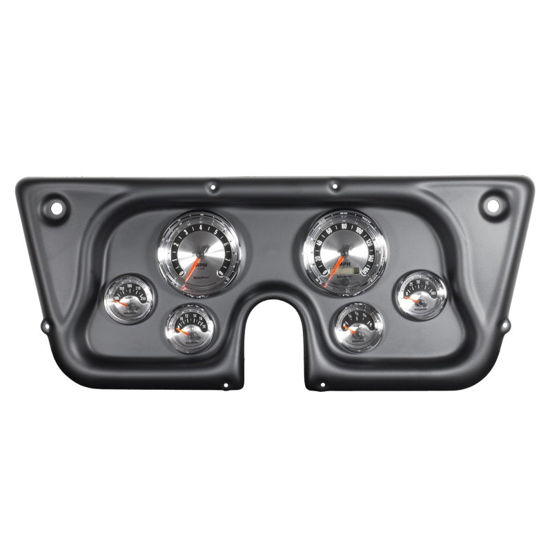 Autometer American Muscle Gauge Kit 6 Pc Chevy Truck C/Suburbn 67-72 Tach/Mph/Fuel/Oilp/Wtmp/Volt Autometer American Muscle Gauge Kit 6 Pc Chevy Truck C/Suburbn 67-72 Tach/Mph/Fuel/Oilp/Wtmp/Volt