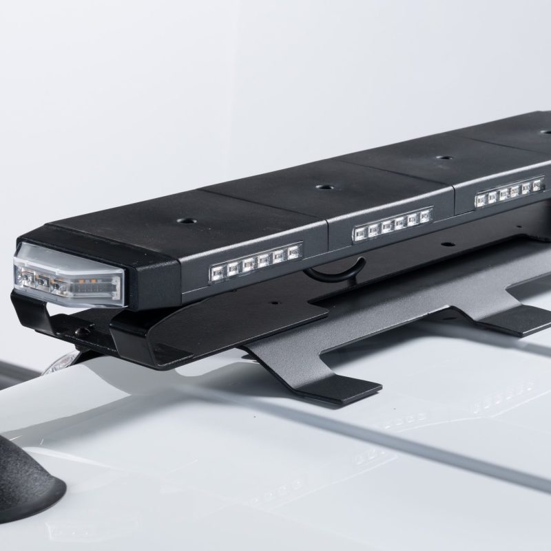 Putco 36In Universal 36In Tri Color Hornet Light (Amber/Blue/White) - LED Stealth Rooftop Strobe Bar Putco 36In Universal 36In Tri Color Hornet Light (Amber/Blue/White) - LED Stealth Rooftop Strobe Bar
