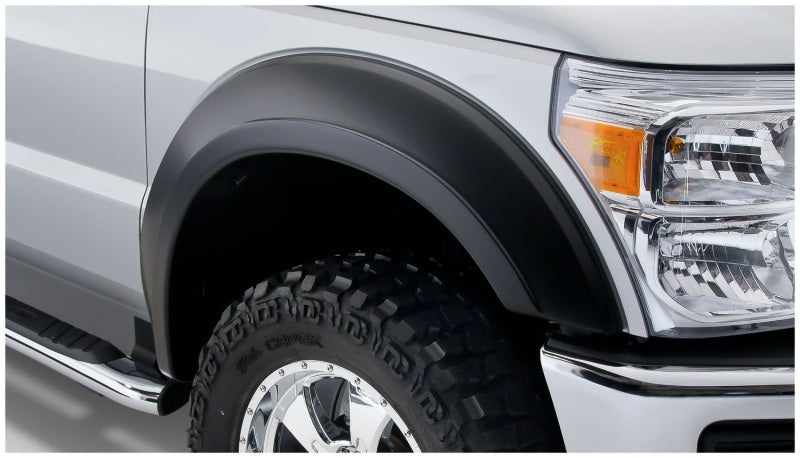 Bushwacker 11-16 Ford F-350 Super Duty Styleside Extend-A-Fender Style Flares 4pc - Black Bushwacker 11-16 Ford F-350 Super Duty Styleside Extend-A-Fender Style Flares 4pc - Black