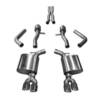 Corsa 2017-2023 Dodge Challenger 5.7L V8 Sport Cat-Back Dual Rear Exit w/3.5in Polished Tips
