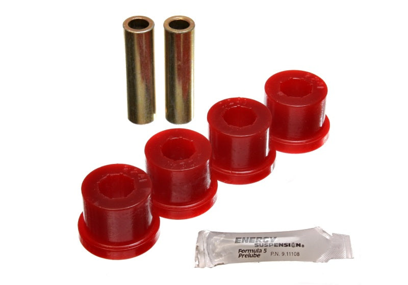 Energy Suspension 86-91 Mazda RX7 Red Rear Control Arm Bushing Set Energy Suspension 86-91 Mazda RX7 Red Rear Control Arm Bushing Set