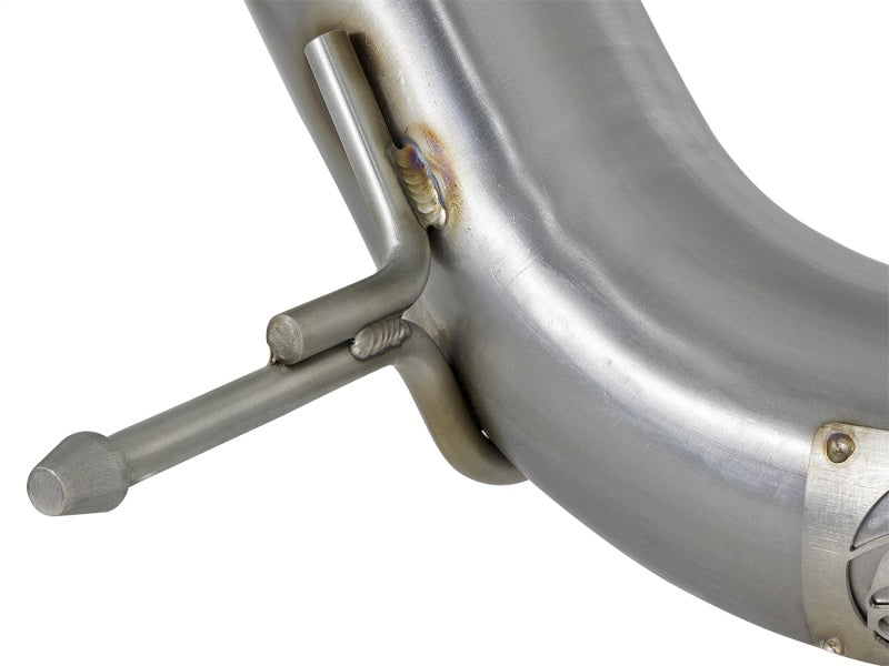 aFe Twisted Steel 3in Rear Down-Pipe/Mid Pipe 2017+ Honda Civic Type R I4 2.0L (t) aFe Twisted Steel 3in Rear Down-Pipe/Mid Pipe 2017+ Honda Civic Type R I4 2.0L (t)