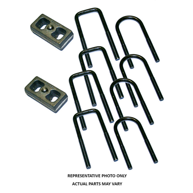 Superlift 99-10 Ford F-250 SuperDuty 1.5in Block Kit w/ 3 5/8 AxleTube & Top Mounted Overload Leaf Superlift 99-10 Ford F-250 SuperDuty 1.5in Block Kit w/ 3 5/8 AxleTube & Top Mounted Overload Leaf