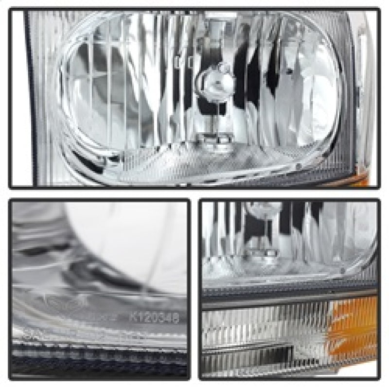 xTune Ford F250/350/450 Superduty 99-04 Crystal Headlights w/ Bumper Lights HD-JH-FF25099-AM-C xTune Ford F250/350/450 Superduty 99-04 Crystal Headlights w/ Bumper Lights HD-JH-FF25099-AM-C