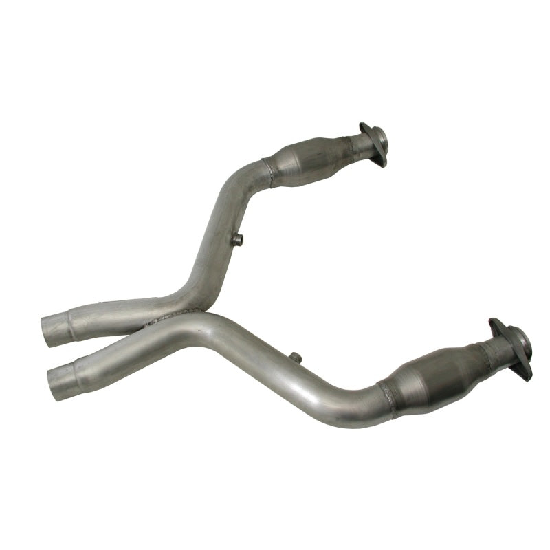 BBK 11-14 Mustang 5.0 Short Mid X Pipe With Catalytic Converters 3.0 For BBK Long Tube Headers BBK 11-14 Mustang 5.0 Short Mid X Pipe With Catalytic Converters 3.0 For BBK Long Tube Headers