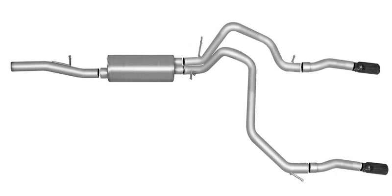 Gibson 10-19 Chevrolet Tahoe LS 5.3L 2.25in Cat-Back Dual Split Exhaust - Stainless Gibson 10-19 Chevrolet Tahoe LS 5.3L 2.25in Cat-Back Dual Split Exhaust - Stainless