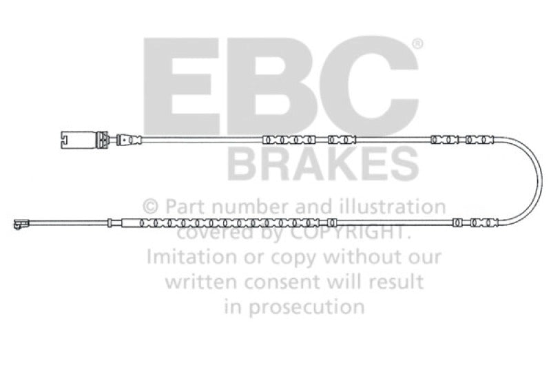 EBC 2013-2015 BMW X1 2.0L Turbo (28I) Rear Wear Leads EBC 2013-2015 BMW X1 2.0L Turbo (28I) Rear Wear Leads