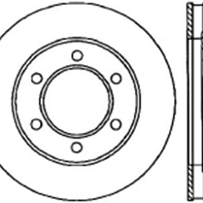 StopTech Slotted & Drilled Sport Brake Rotor
