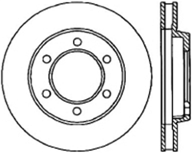 StopTech Slotted & Drilled Sport Brake Rotor StopTech Slotted & Drilled Sport Brake Rotor