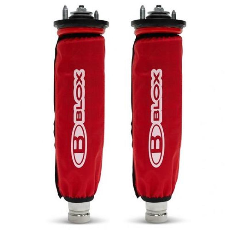 BLOX Racing Coilover Covers - Red (Pair) BLOX Racing Coilover Covers - Red (Pair)