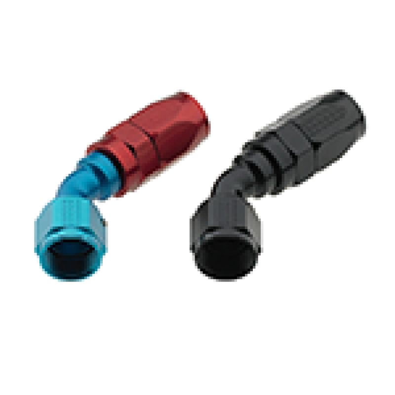 Fragola -6AN x 45 Degree Pro-Flow Hose End - Black Fragola -6AN x 45 Degree Pro-Flow Hose End - Black