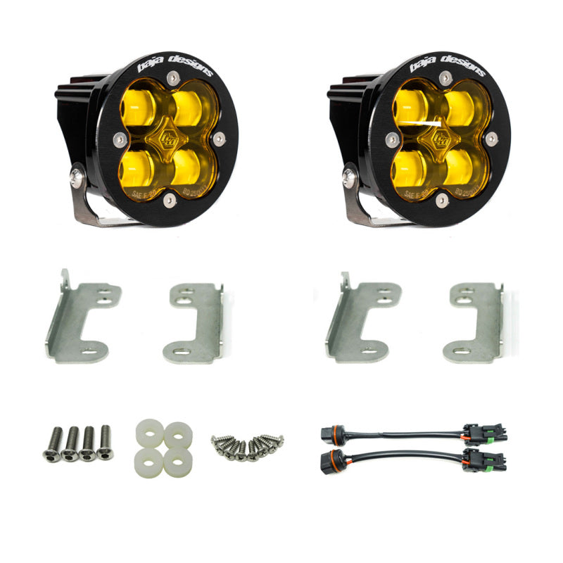 Baja Designs 2007-2018 Wrangler JL Rubicon Sport Fog Light Pocket Kit - Amber Baja Designs 2007-2018 Wrangler JL Rubicon Sport Fog Light Pocket Kit - Amber