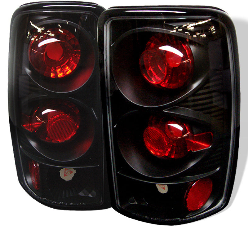 Spyder Chevy Suburban/Tahoe 1500/2500 00-06 Euro Style Tail Lights Black ALT-YD-CD00-BK Spyder Chevy Suburban/Tahoe 1500/2500 00-06 Euro Style Tail Lights Black ALT-YD-CD00-BK