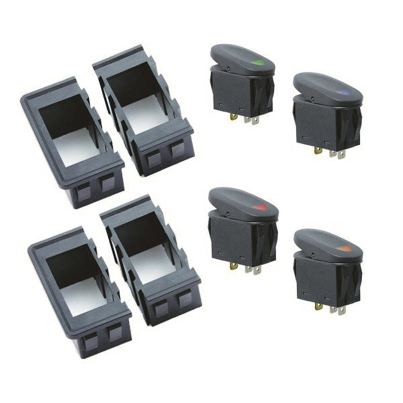 Rugged Ridge Rocker Switch Housing Kit Rugged Ridge Rocker Switch Housing Kit