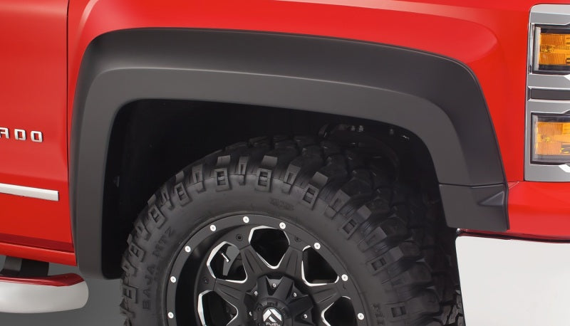 Bushwacker 15-18 Chevy Silverado 2500 HD Fleetside Extend-A-Fender Style Flares 4pc - Black Bushwacker 15-18 Chevy Silverado 2500 HD Fleetside Extend-A-Fender Style Flares 4pc - Black