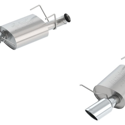 Borla 13-14 Mustang GT/Boss 302 5.0L V8 RWD Single Split Rr Exit ATAK Exhaust (rear section only)