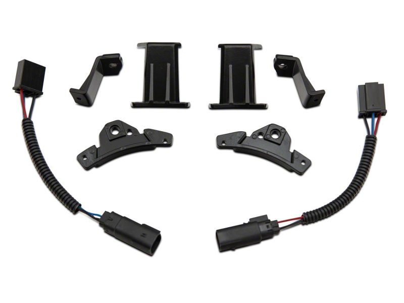Raxiom 18-23 Jeep Wrangler JL 7-In Headlight Retro-Fit Kit w/ Harness- Blk Housing (Clear Lens) Raxiom 18-23 Jeep Wrangler JL 7-In Headlight Retro-Fit Kit w/ Harness- Blk Housing (Clear Lens)
