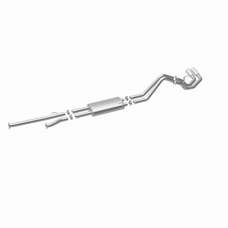 MagnaFlow 14 Toyota Tundra V8 4.6L/5.7L Stainless C/b Exhaust Dual same side pass. rear tire MagnaFlow 14 Toyota Tundra V8 4.6L/5.7L Stainless C/b Exhaust Dual same side pass. rear tire