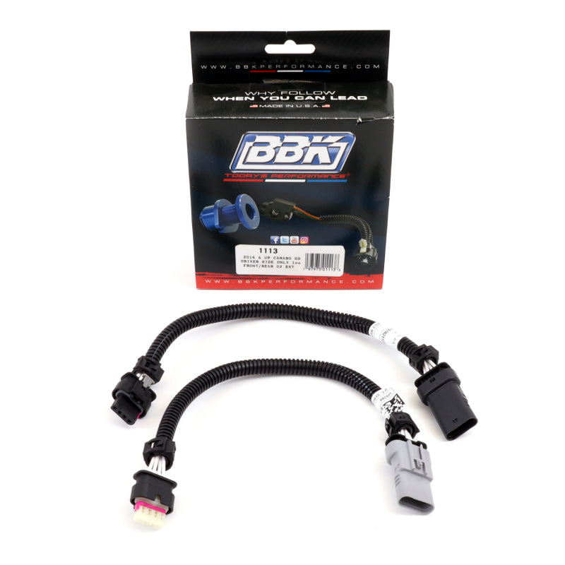 BBK 16-20 Chevrolet Camaro 6.2L SS O2 Sensor Extensions (AUTO ONLY Drivers Side 1 Front & 1 Rear) BBK 16-20 Chevrolet Camaro 6.2L SS O2 Sensor Extensions (AUTO ONLY Drivers Side 1 Front & 1 Rear)