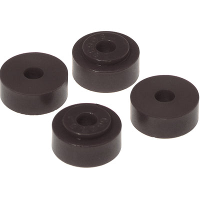 Prothane Universal Shock Bushings - Stem Type - Large Nipple - Black