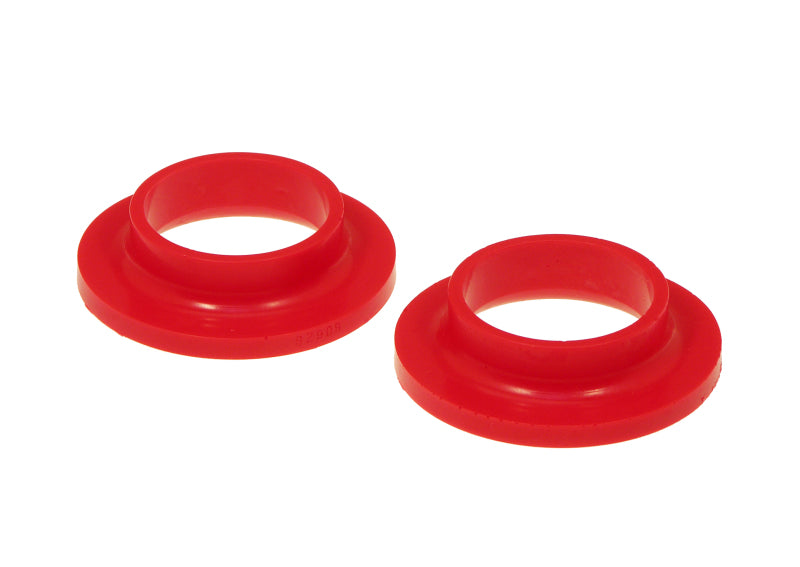 Prothane Universal Coil Spring Isolators - Pair - Red Prothane Universal Coil Spring Isolators - Pair - Red