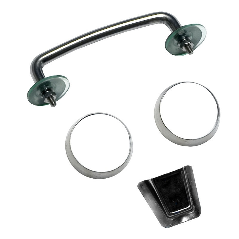 Rugged Ridge 07-12 Jeep Wrangler JK Stainless Steel Windshield Tie Down Kit Rugged Ridge 07-12 Jeep Wrangler JK Stainless Steel Windshield Tie Down Kit