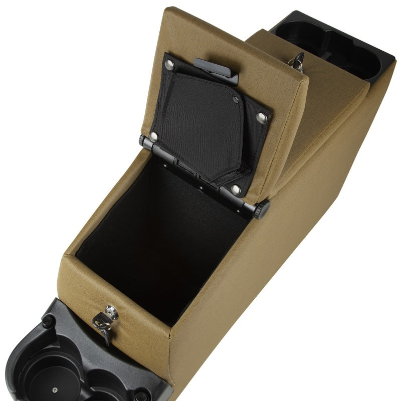 Rampage 1976-1983 Jeep CJ5 Deluxe Locking Center Console - Spice Rampage 1976-1983 Jeep CJ5 Deluxe Locking Center Console - Spice
