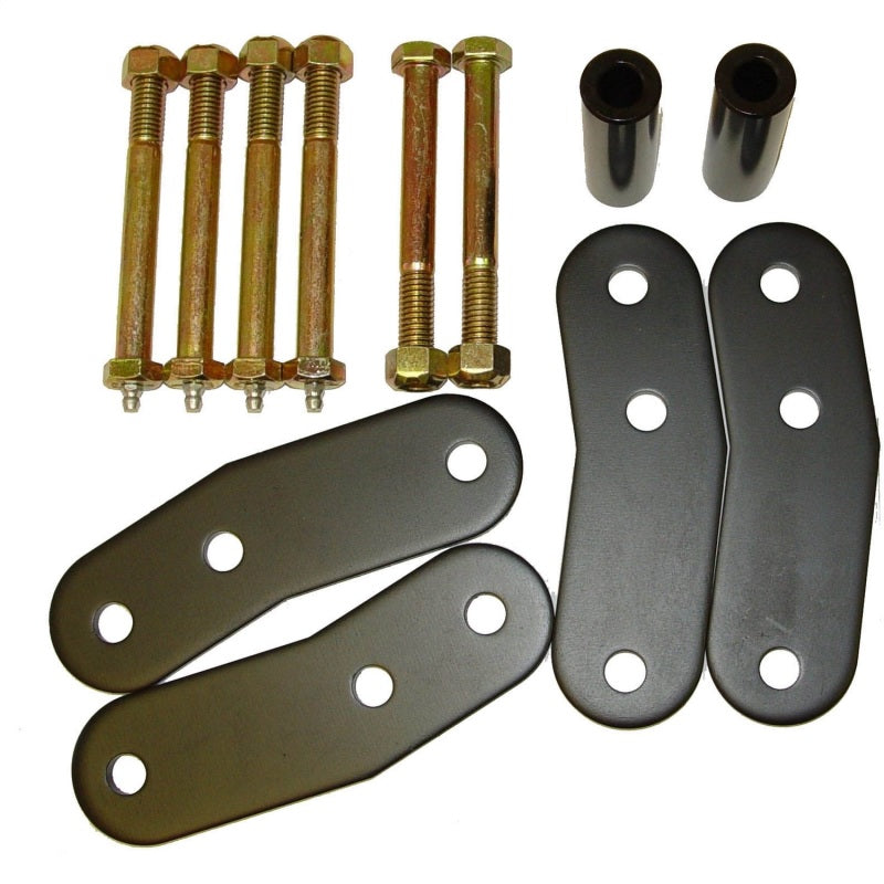 Rugged Ridge HD Rear Leaf Spring Shackles 87-95 Jeep Wrangler Jeep Wrangler YJ Rugged Ridge HD Rear Leaf Spring Shackles 87-95 Jeep Wrangler Jeep Wrangler YJ