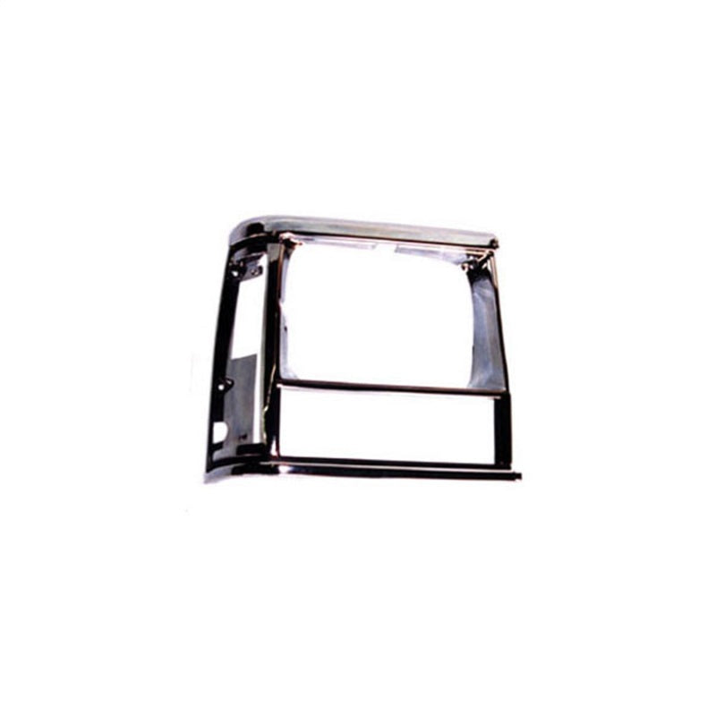 Omix RH Chrome Blk Headlight Bezel 84-01 Cherokee (XJ) Omix RH Chrome Blk Headlight Bezel 84-01 Cherokee (XJ)