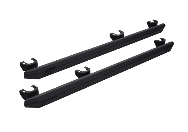 Rampage 2020+ Jeep Gladiator (JT) Rock Rail Nerf Bar - Black Rampage 2020+ Jeep Gladiator (JT) Rock Rail Nerf Bar - Black