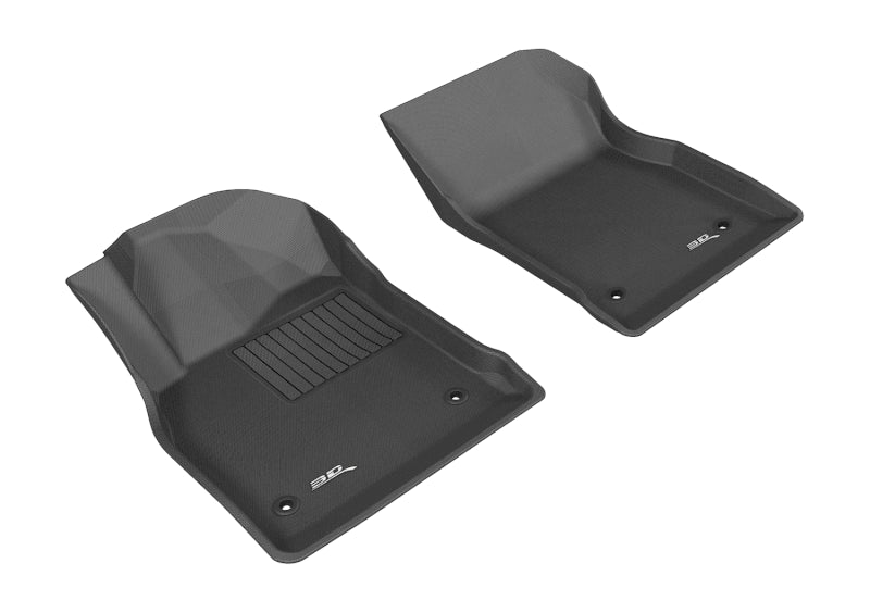 3D MAXpider 2011-2015 Chevrolet Cruze/Cruze Limited Kagu 1st Row Floormat - Black 3D MAXpider 2011-2015 Chevrolet Cruze/Cruze Limited Kagu 1st Row Floormat - Black